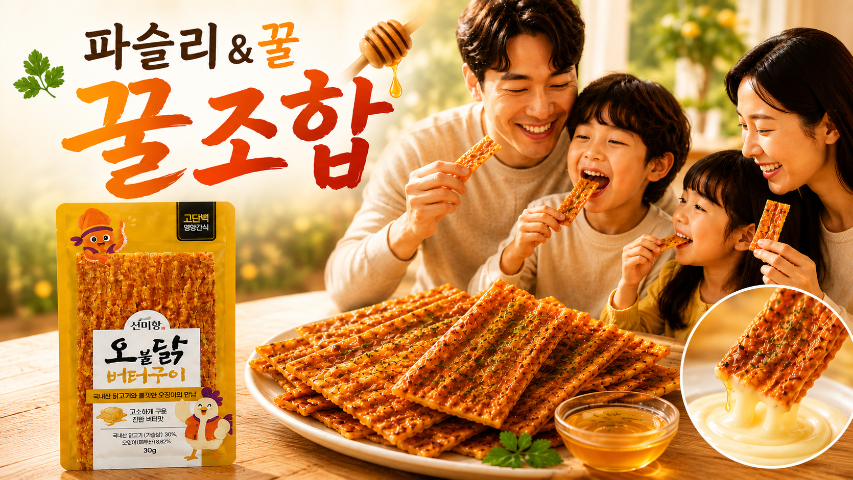 파슬리 & 꿀 조화 🍯