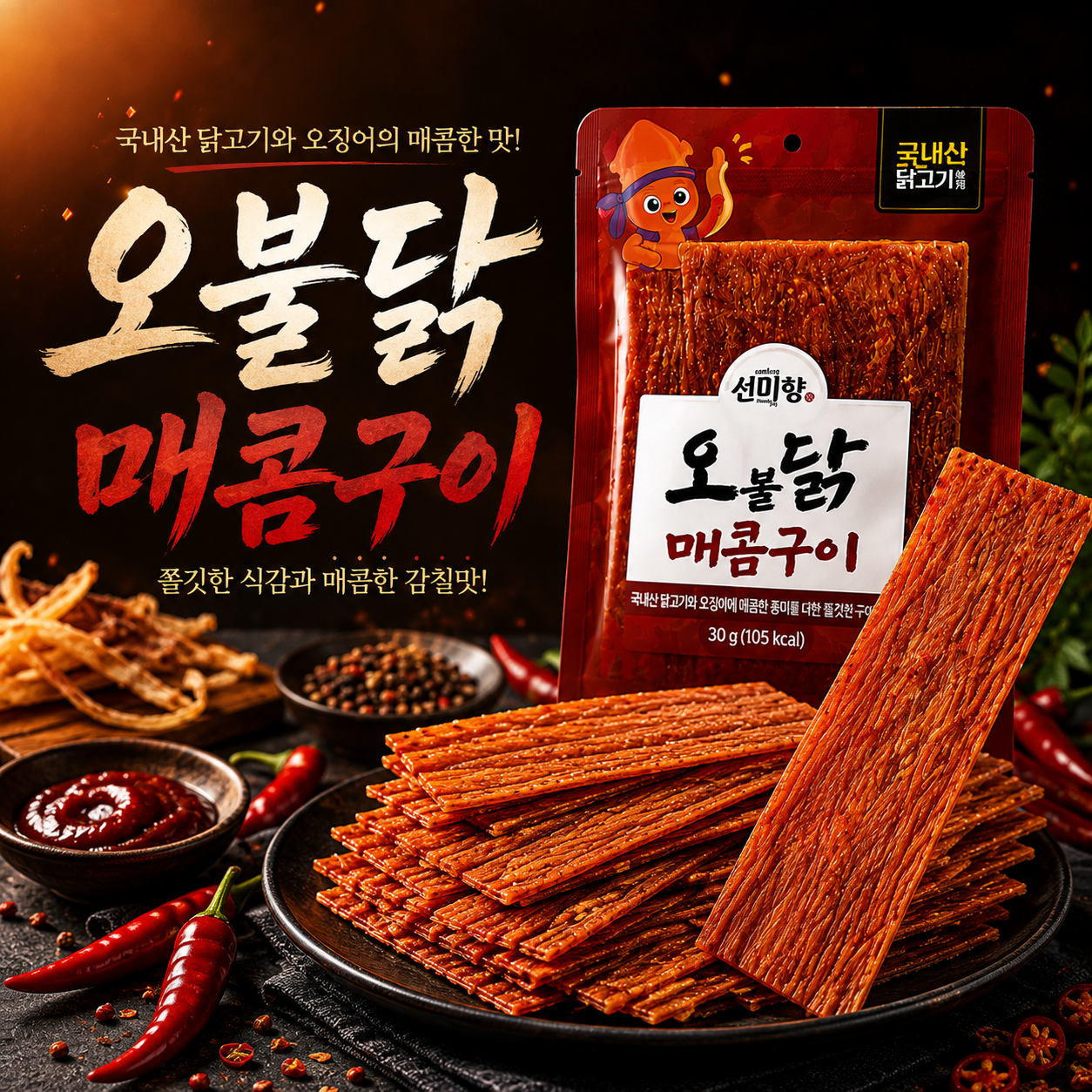 오불닭 매콤구이 30g